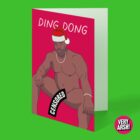 Ding Dong Barry Wood Meme - Christmas Card, Greeting Card