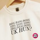 Bing Bang Bong, UK Hun (White) - RuPaul's Drag Race UK inspired Sweater