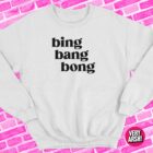 Bing Bang Bong Sweater (White) inspired by RuPaul's Drag Race UK