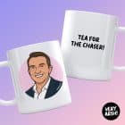 Funny Bradley Walsh celebrity mug personalised with name or text - pop culture gift