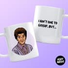 Funny Dot Cotton EastEnders celebrity mug personalised with name or text - pop culture gift