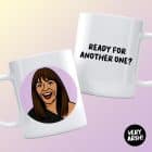 davina mccall inspired mug – ready for another one – big brother tv gift